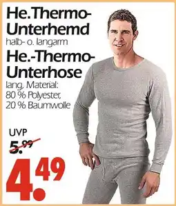 Wreesmann He.-thermo-unterhemd Angebot