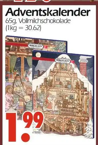 Wreesmann Riegelein adventskalender Angebot