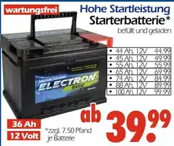 Wreesmann Electron basic starterbatterie Angebot