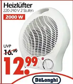 Wreesmann Delonghi heizlüfter Angebot