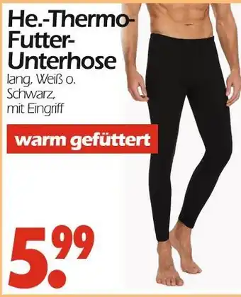Wreesmann He.-thermo-futter-unterhose Angebot