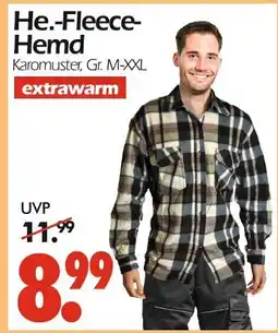 Wreesmann He.-fleece-hemd Angebot