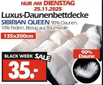 Wreesmann Sibirian queen luxus-daunenbettdecke Angebot