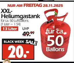 Wreesmann Xxl-heliumgastank Angebot