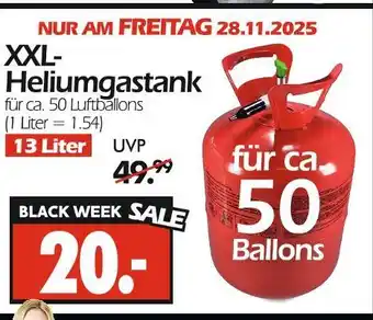 Wreesmann Xxl-heliumgastank Angebot