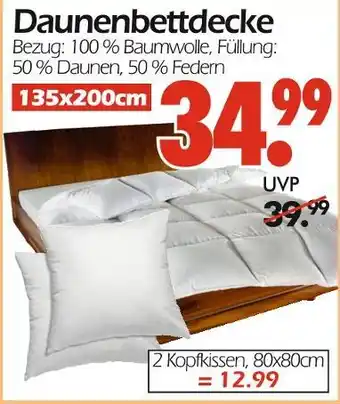 Wreesmann Daunenbettdecke Angebot