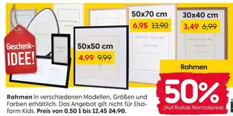 Rusta Rahmen Angebot