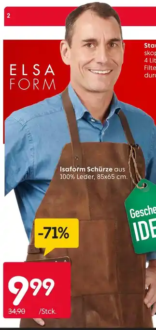 Rusta Lsaform schürze Angebot