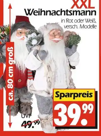 Wreesmann Xxl weihnachtsmann Angebot