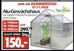 Wreesmann Top flora alu-gewächshaus Angebot