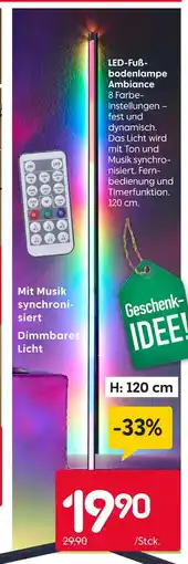 Rusta Led-fußbodenlampe ambiance Angebot