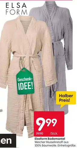 Rusta Elsaform bademantel Angebot