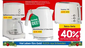 Rusta Kaffeemaschine cm25 Angebot