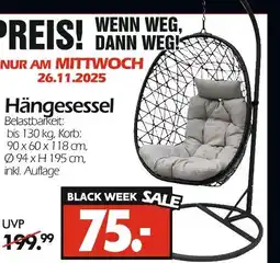 Wreesmann Hängesessel Angebot