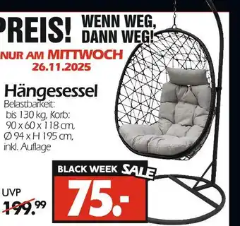 Wreesmann Hängesessel Angebot