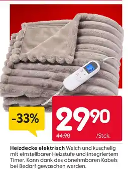 Rusta Heizdecke elektrisch Angebot
