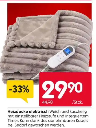 Rusta Heizdecke elektrisch Angebot