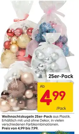 Rusta Weihnachtskugeln 25er-pack Angebot