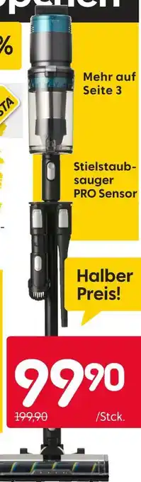 Rusta Stielstaubsauger pro sensor Angebot