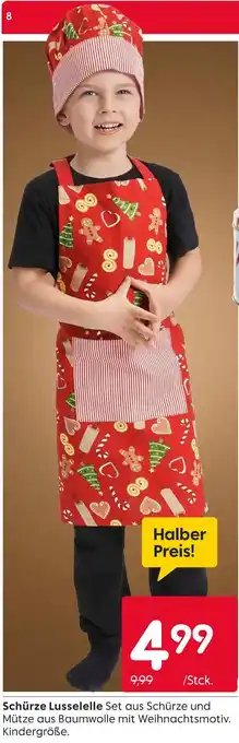 Rusta Schürze lusselle Angebot