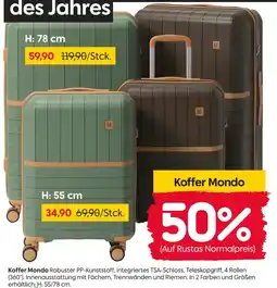 Rusta Koffer mondo Angebot