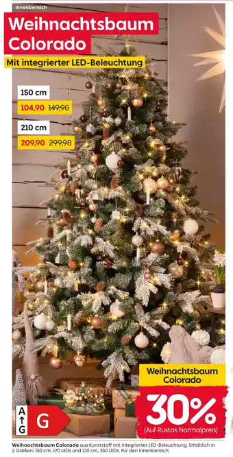 Rusta Weihnachtsbaum colorado Angebot