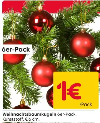 Rusta Weihnachtsbaumkugeln Angebot