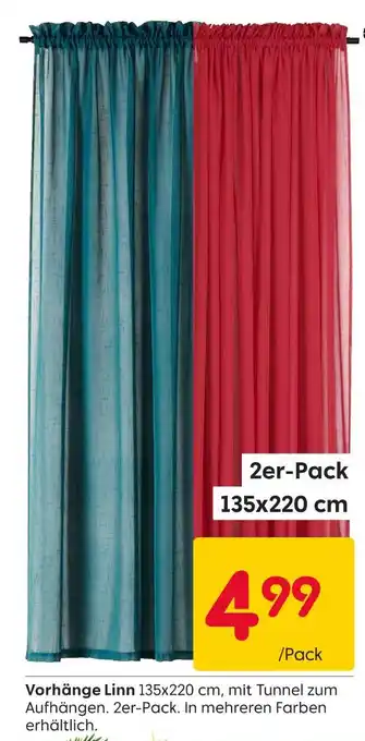 Rusta Vorhänge linn Angebot