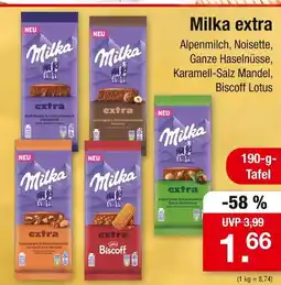 Zimmermann Milka alpenmilch Angebot