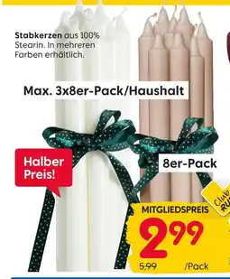 Rusta Stabkerzen Angebot