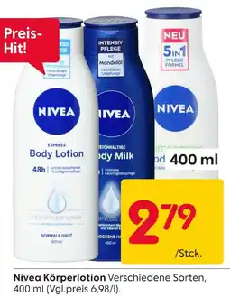 Rusta Nivea körperlotion Angebot