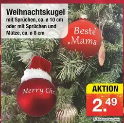 Zimmermann Weihnachtskugel Angebot