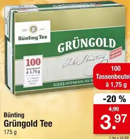 Zimmermann Bünting grüngold tee Angebot