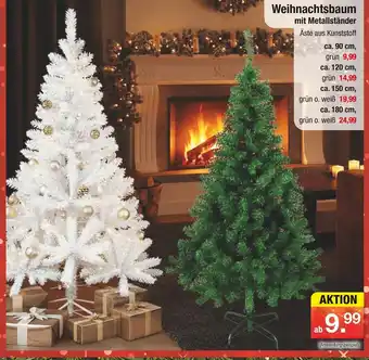 Zimmermann Weihnachtsbaum mit metallständer Angebot