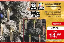 Zimmermann Kabellose kerzen mit fernbedienung Angebot