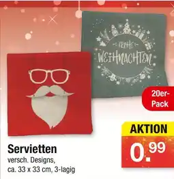 Zimmermann Servietten Angebot