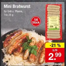 Zimmermann Mini bratwurst Angebot