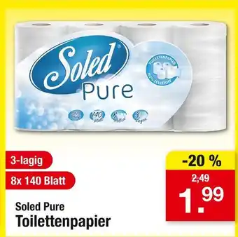 Zimmermann Soled pure toilettenpapier Angebot