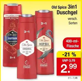 Zimmermann Old spice captain Angebot