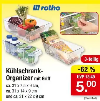 Zimmermann Rotho kühlschrank-organizer mit griff Angebot