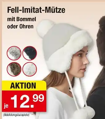 Zimmermann Fell-imitat-mütze Angebot