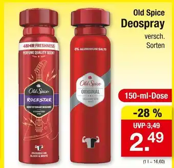 Zimmermann Old spice rockstar Angebot