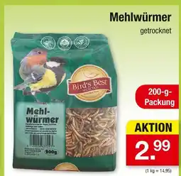 Zimmermann Bird's best mehlwürmer Angebot