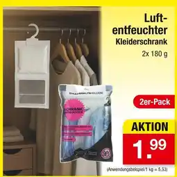 Zimmermann Haushaltshelden luftentfeuchter kleiderschrank Angebot