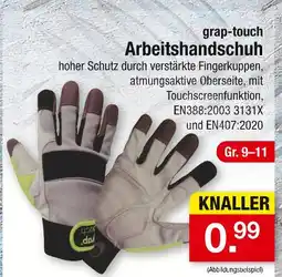 Zimmermann Grap-touch arbeitshandschuh Angebot