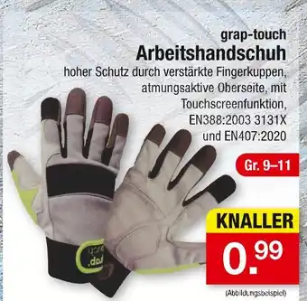 Zimmermann Grap-touch arbeitshandschuh Angebot