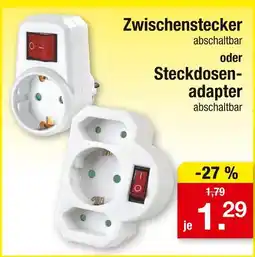 Zimmermann Zwischenstecker Angebot