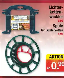 Zimmermann Stern fabrik lichterkettenwickler Angebot
