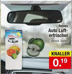Zimmermann Reinex auto lufterfrischer Angebot