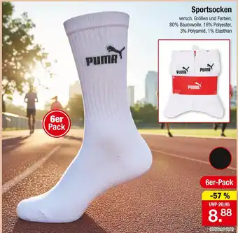 Zimmermann Puma sportsocken Angebot